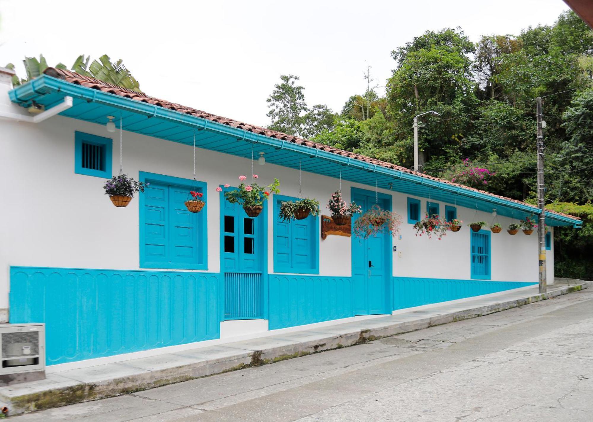 Casa De Las Dos Palmas Salento Exterior foto